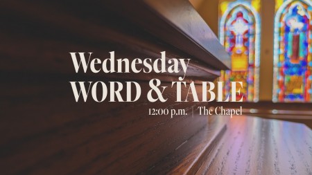 Wednesday Word & Table
