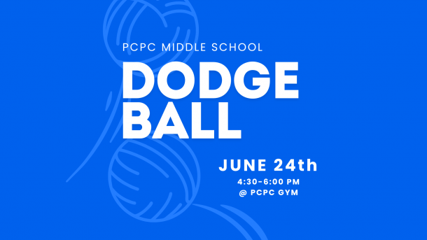 Middle School Dodgeball June 2026