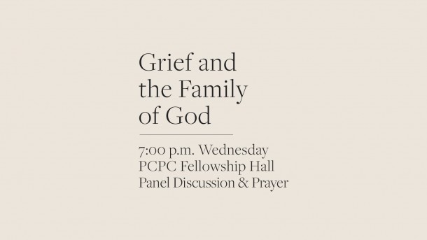 Grief and the Family of God 2025
